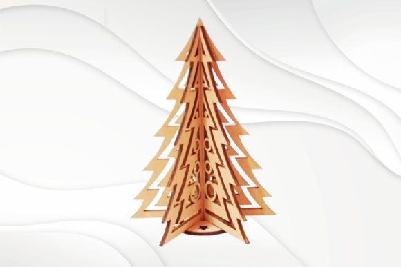 3D Puzzle Christmas Tree, Laser Cut File: A Creative and Practical Design Solution