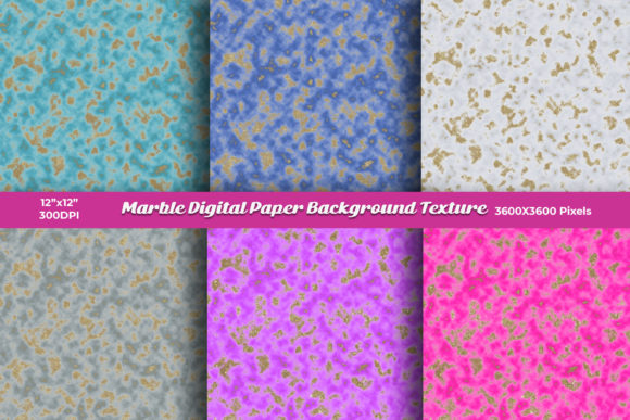 Natural Marble Digital Paper Background: A Versatile Design Resource