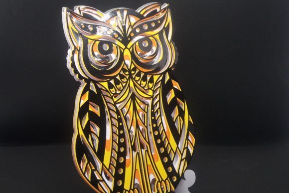 Owl Layered Design: A Creative Craft for All Skill Levels